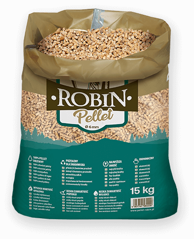 worek pelletu opałowego Robin do kupienia w Kowarach lub sklepie internetowym